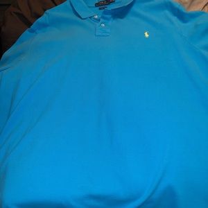 Sky blue polo
